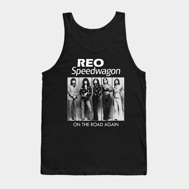 REO SPEEDWAGON BAND Tank Top by Kurasaki